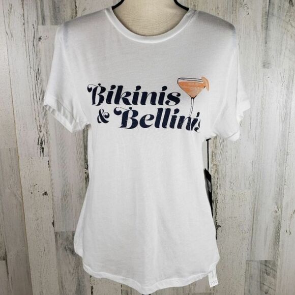 Wildfox Bikinis & Bellinis Keke Tee Sz S - Picture 1 of 14